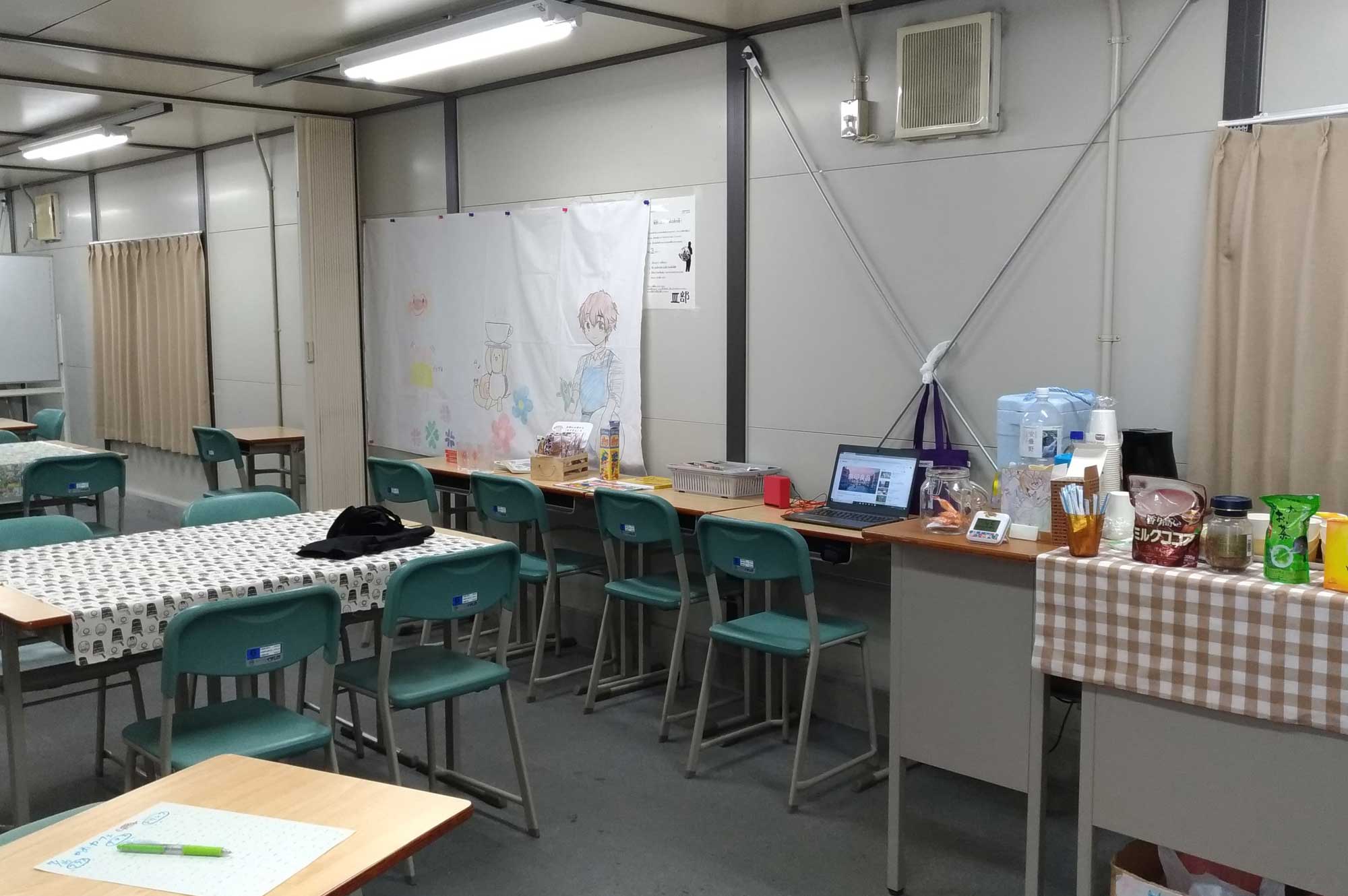 かめカフェ@桃谷高校